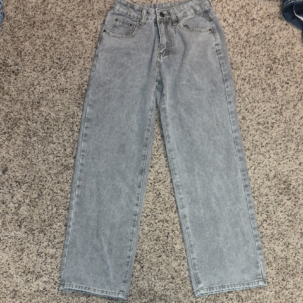 Fashion Brand Company Gray Flare Jeans
